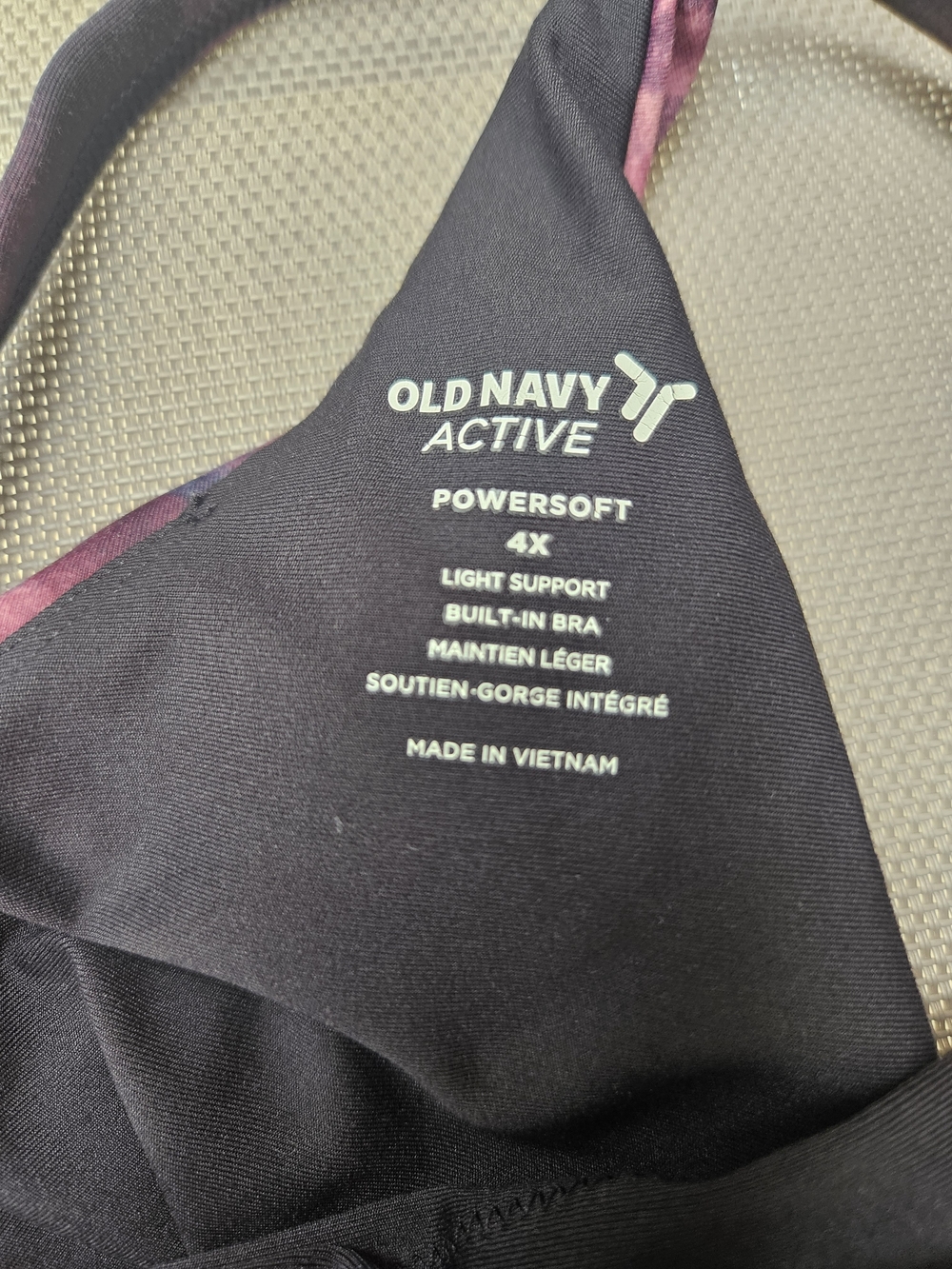 Old Navy Longline Sports Bra - Picture 4 of 5